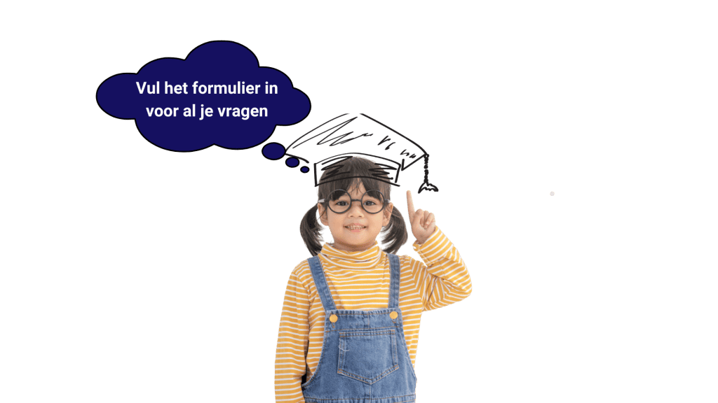 Meisje met afstudeerhoed